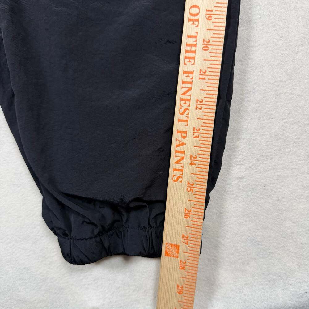 FTP Pants Mens Size XL Colorblock Nylon Warm-Up Black Olive White Nylon Flaws - Picture 3 of 14